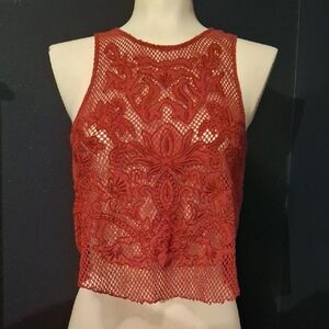 Mesh Kimchi Blue Tank Top